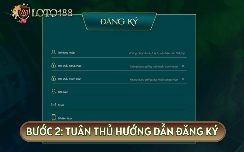 huong dan dang ky thong tin