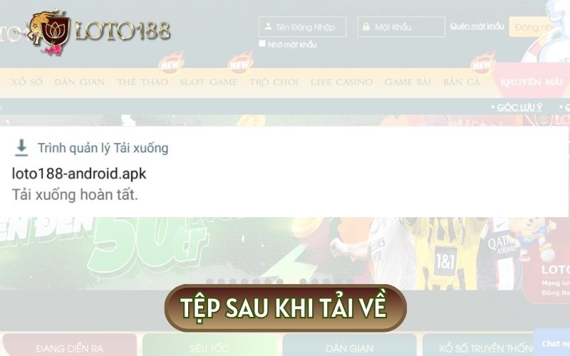 Quy trình tải app LOTO188 cho iOS 